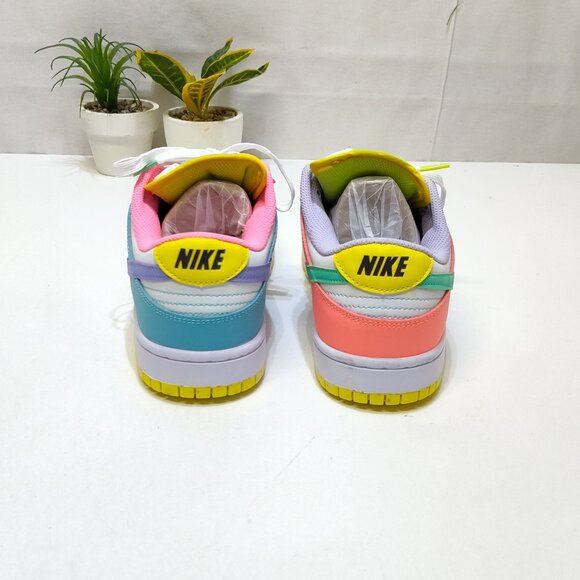 Nike Dunk Low SE Easter Candy Men 8.5 WMNS 10 Multi-Color DD1872-100 Wore Twice! - Picture 7 of 13